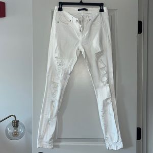 Zara ripped jeans